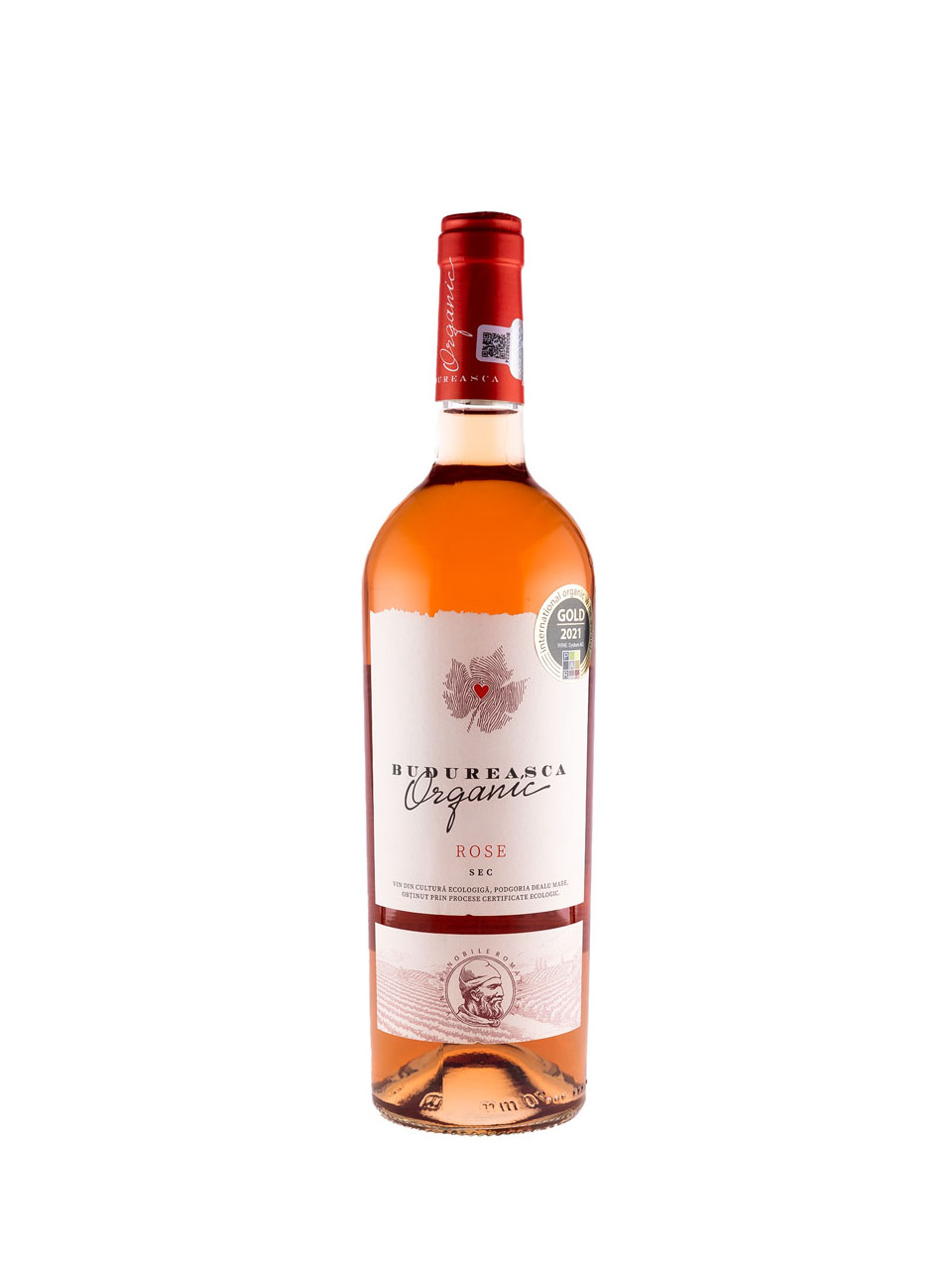 Budureasca Organic Merlot  Rose