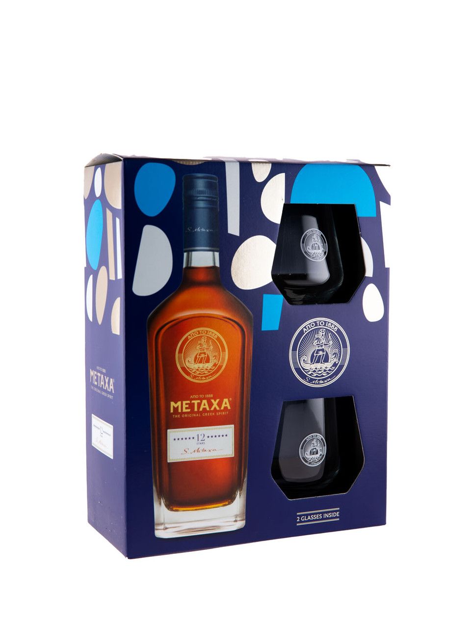 Metaxa 12* + 2 glasses