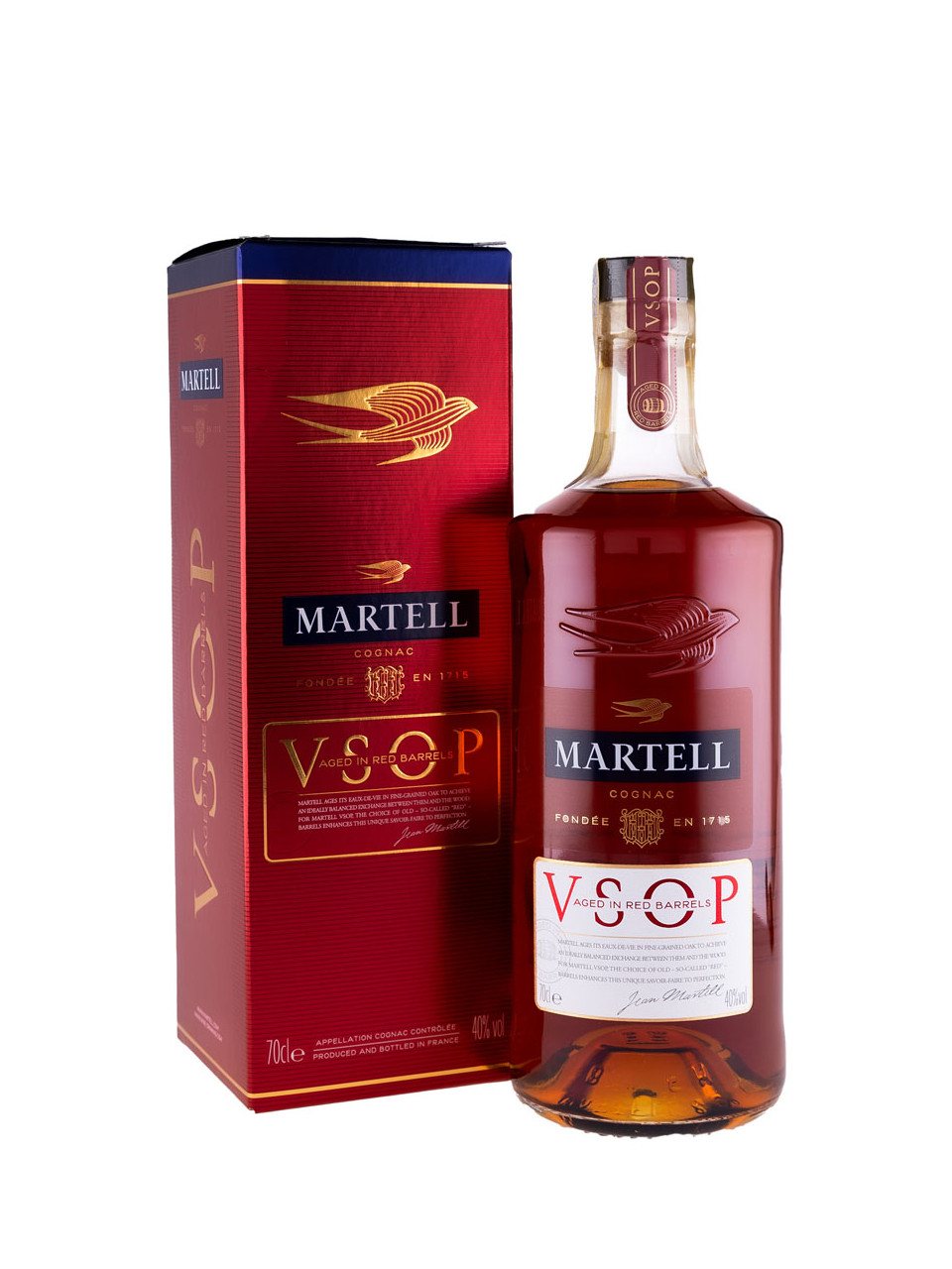 Martell Vsop Aged In Red Barrels