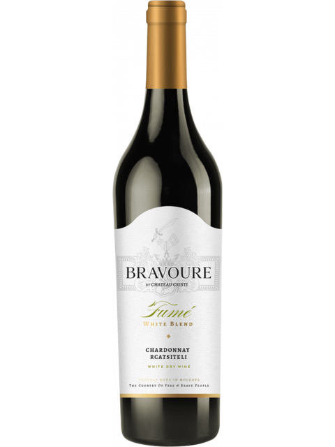 Chateau Cristi Bravoure Fume Chardonnay Rkatsiteli